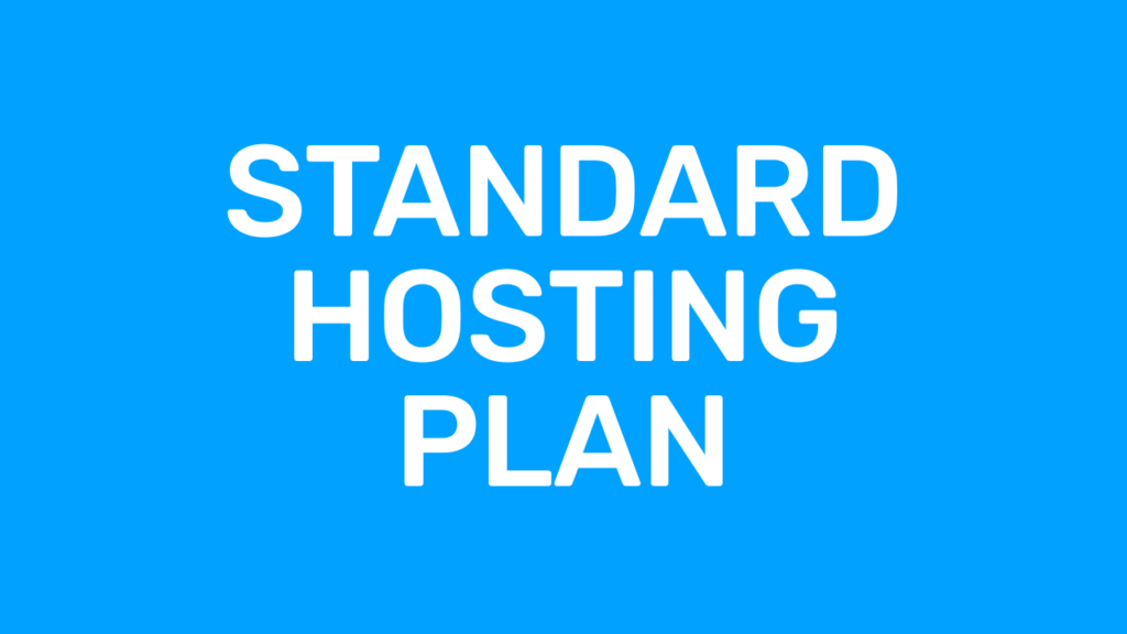 Standard Hosting Plan